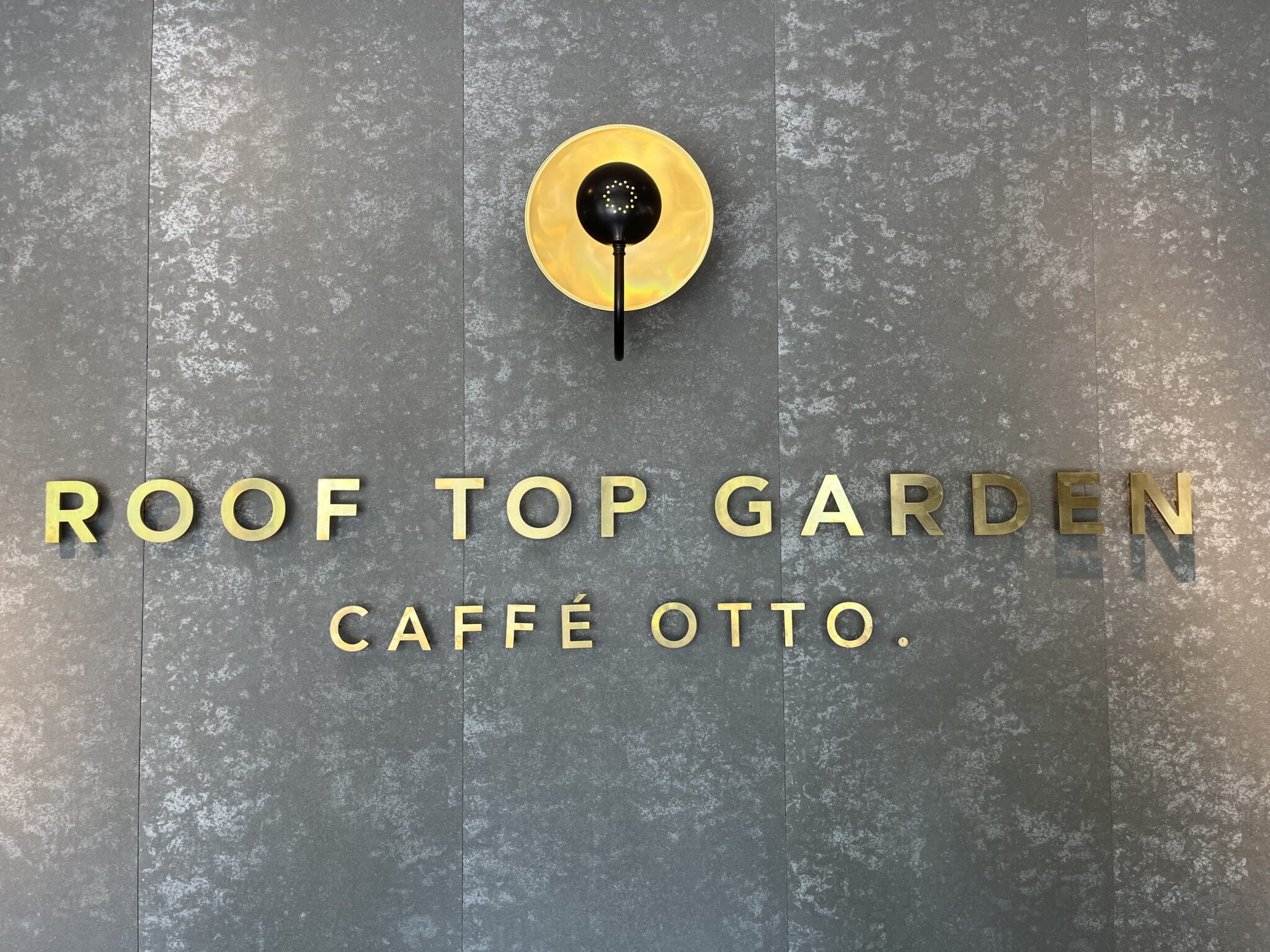 『CAFFE OTTO. ROOF TOP GARDEN』の情報